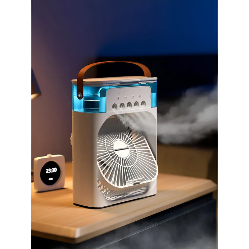 Multi-Functional Portable Air Humidifier Cooling USB Fan