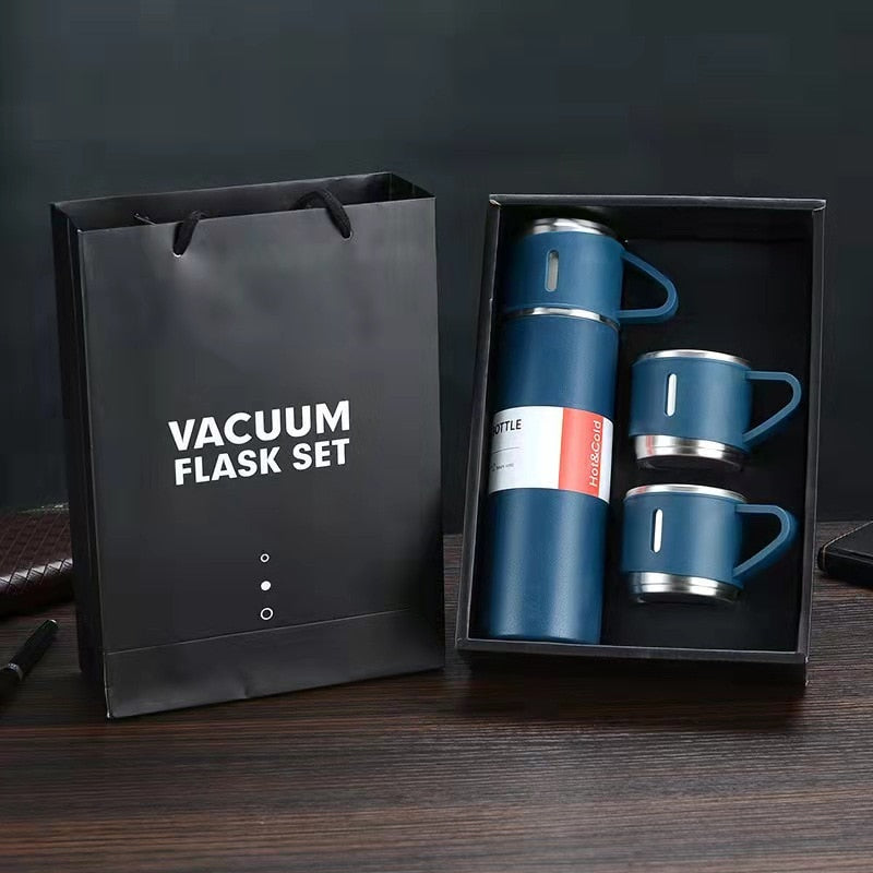 High Quality Food Grade Stainless Steel Vacuum Flask Set