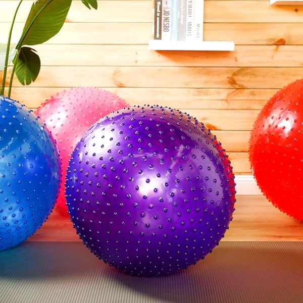 700g Ball ,55cm Exercise Ball Large Spikes Tactile Sensory Massage (Random Color)