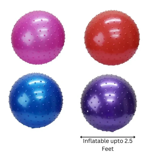 700g Ball ,55cm Exercise Ball Large Spikes Tactile Sensory Massage (Random Color)