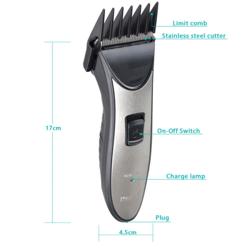 Rechargeable Electric Hair Trimmer & Clipper