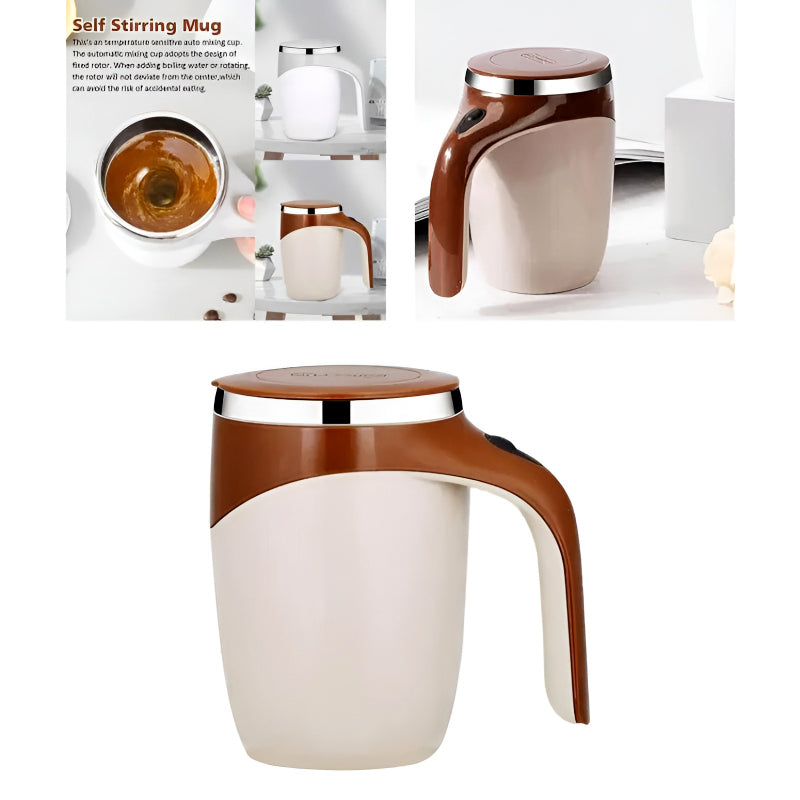 Portable Automatic Magnetic Self-Stirring Cup
