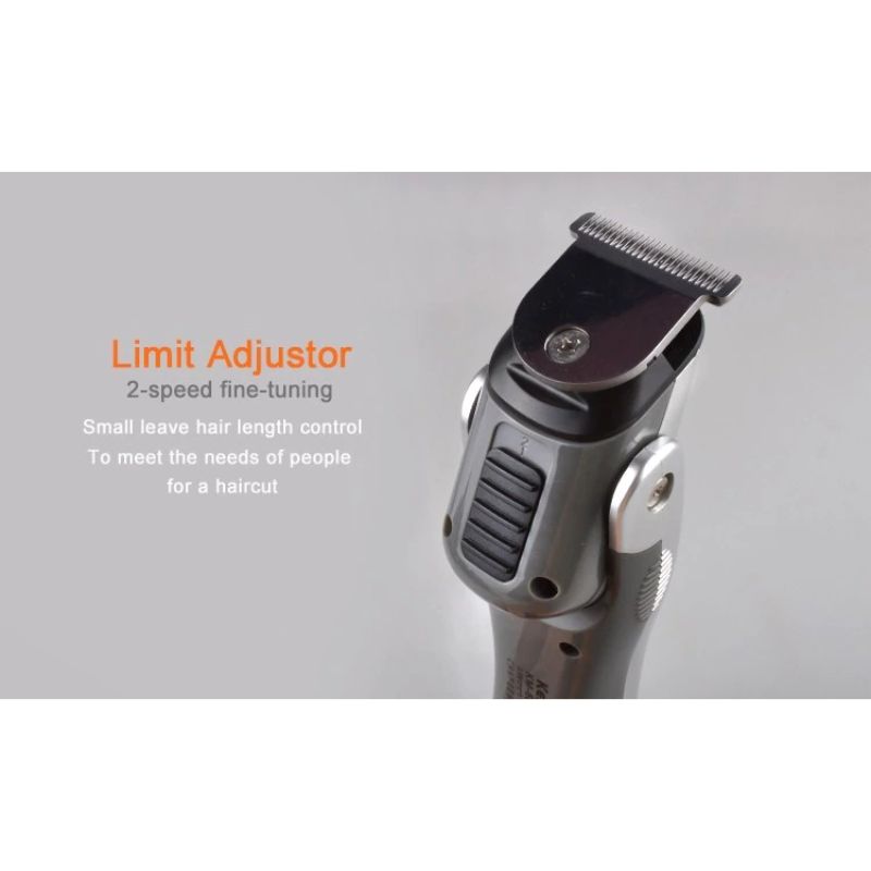 Kemei 680A Multifunction New Cutter Electric Rechargeable Hair Trimmer Shaver Cordless Adjustable Clipper