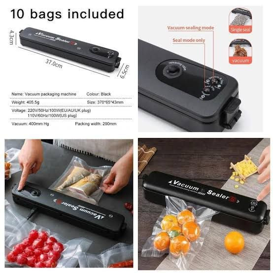 Automatic Vacuum Sealer | Food Packing Machine | Electric Vacuum Sealer