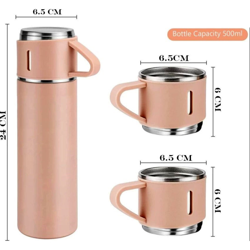 High Quality Food Grade Stainless Steel Vacuum Flask Set