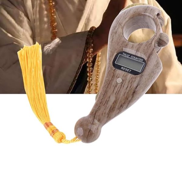 Manual Handheld Digital Tally Counter | Finger Counting Tasbeeh |Portable Finger Counter Prayer Gifts (Random Color)