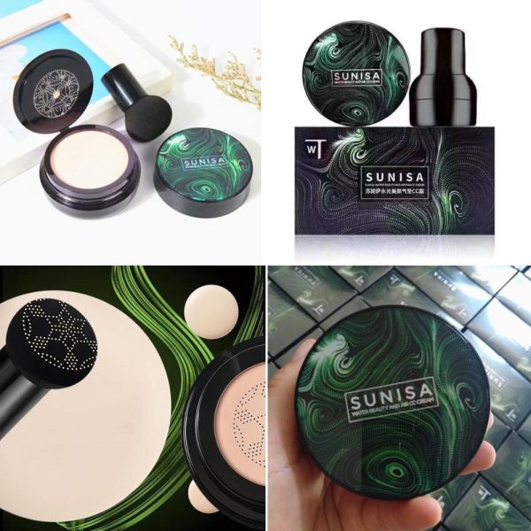 Sunisa Foundation Base Waterproof | Mushroom Head Air Cushion Bb Cream Nude Liquid Foundations Cc Cream