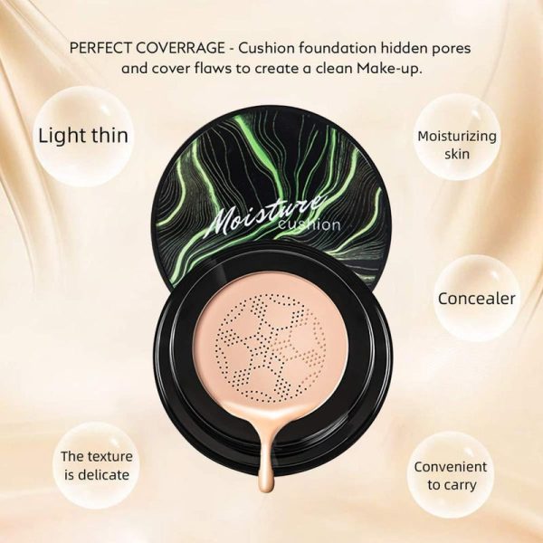 Sunisa Foundation Base Waterproof | Mushroom Head Air Cushion Bb Cream Nude Liquid Foundations Cc Cream