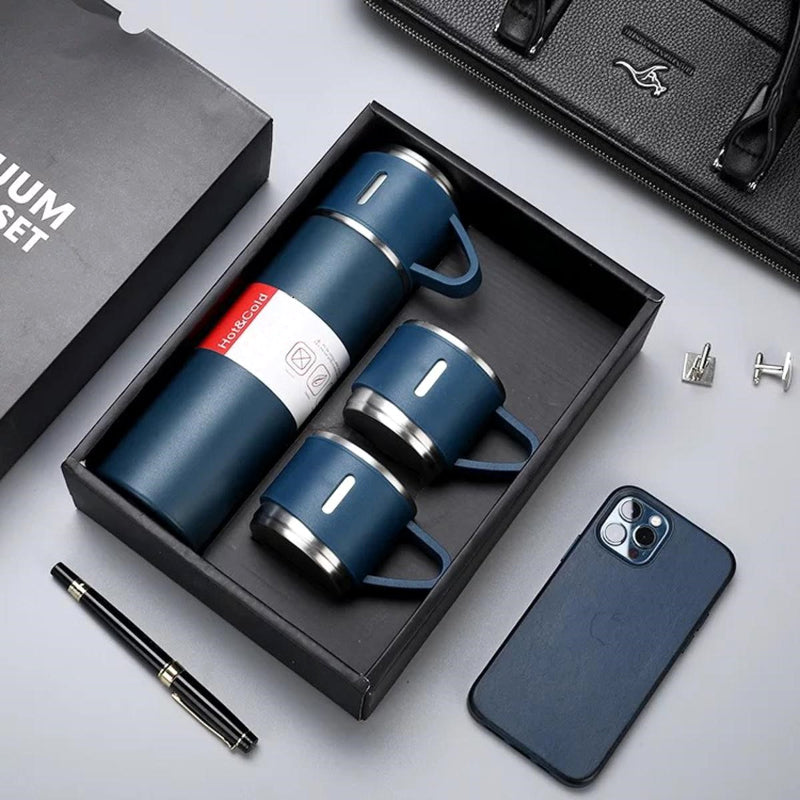 High Quality Food Grade Stainless Steel Vacuum Flask Set