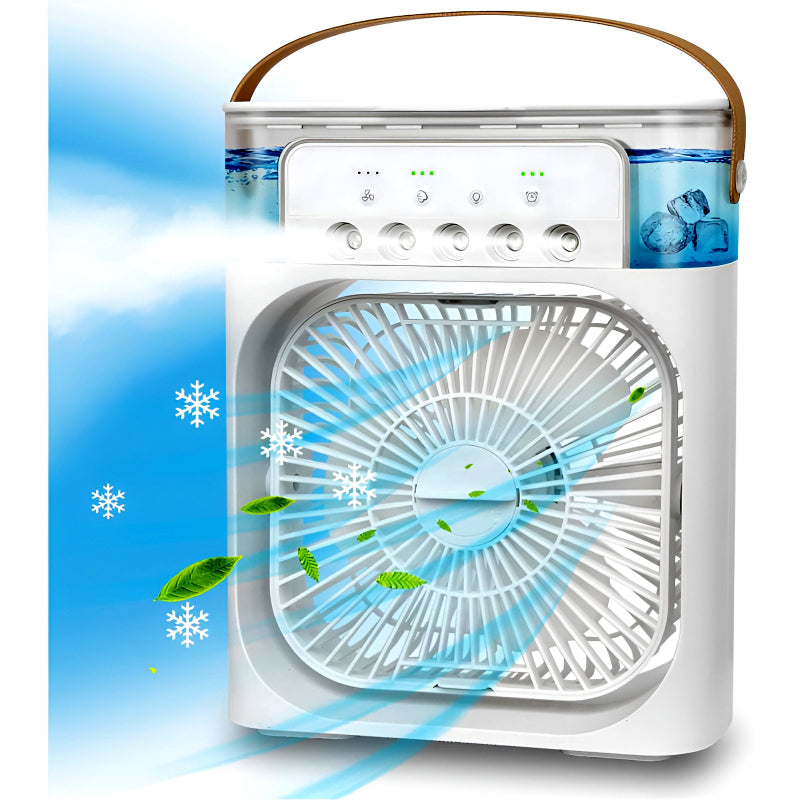 Multi-Functional Portable Air Humidifier Cooling USB Fan