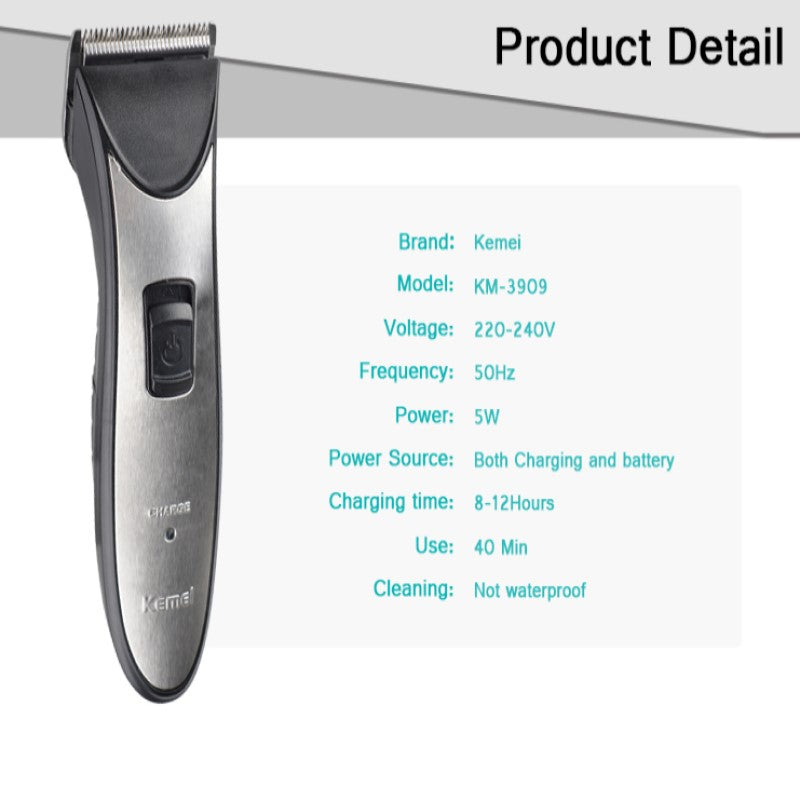 Rechargeable Electric Hair Trimmer & Clipper
