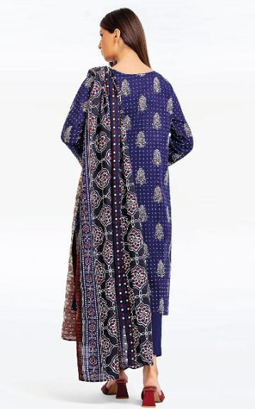 Edenrobe Lawn Lawn | Unstitched Collection 3 Pieces Casual Wear