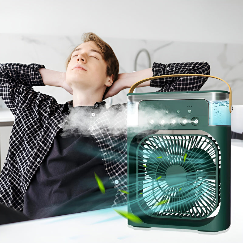 Multi-Functional Portable Air Humidifier Cooling USB Fan