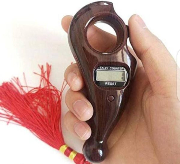 Manual Handheld Digital Tally Counter | Finger Counting Tasbeeh |Portable Finger Counter Prayer Gifts (Random Color)