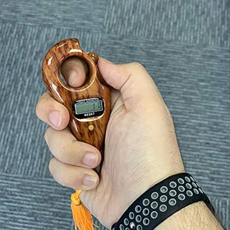 Manual Handheld Digital Tally Counter | Finger Counting Tasbeeh |Portable Finger Counter Prayer Gifts (Random Color)