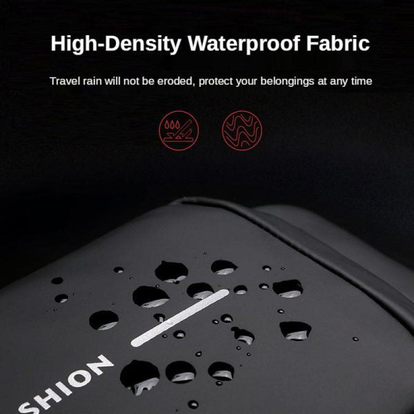 Multifunctional Chest Bag Crossbody Tech Sling Bag With Usb Charging Port With Password Lock