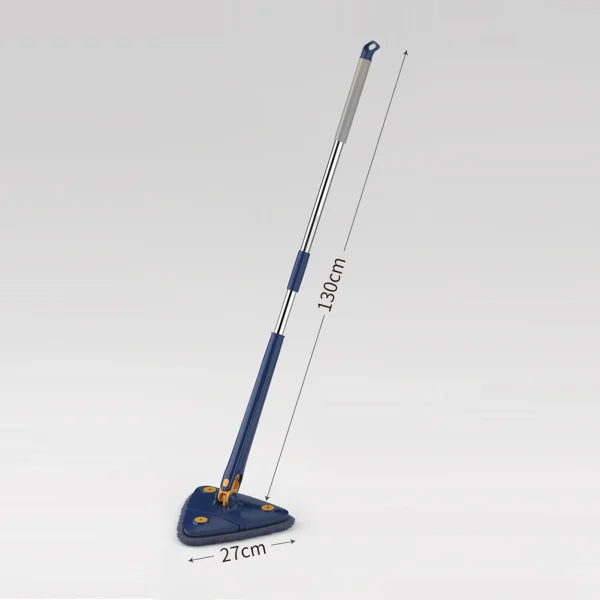 Extended Triangle Mop 360 Twist Squeeze Wringing X-type. Window, Glass, Floor, Household Cleaning, Ceiling Dusting