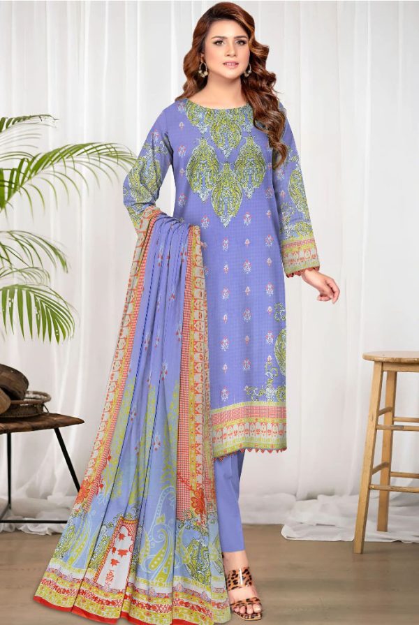 Nisha By Nishaat Lawn | Unstitched Collection 3 Pieces