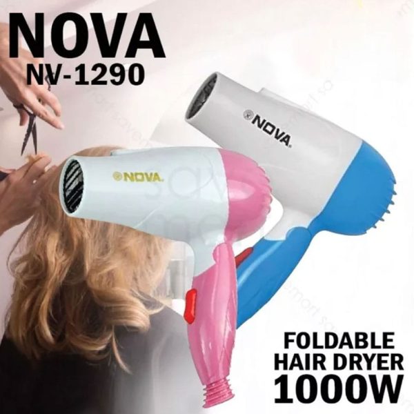 Nova Foldable Hair Dryer – NV 1290
