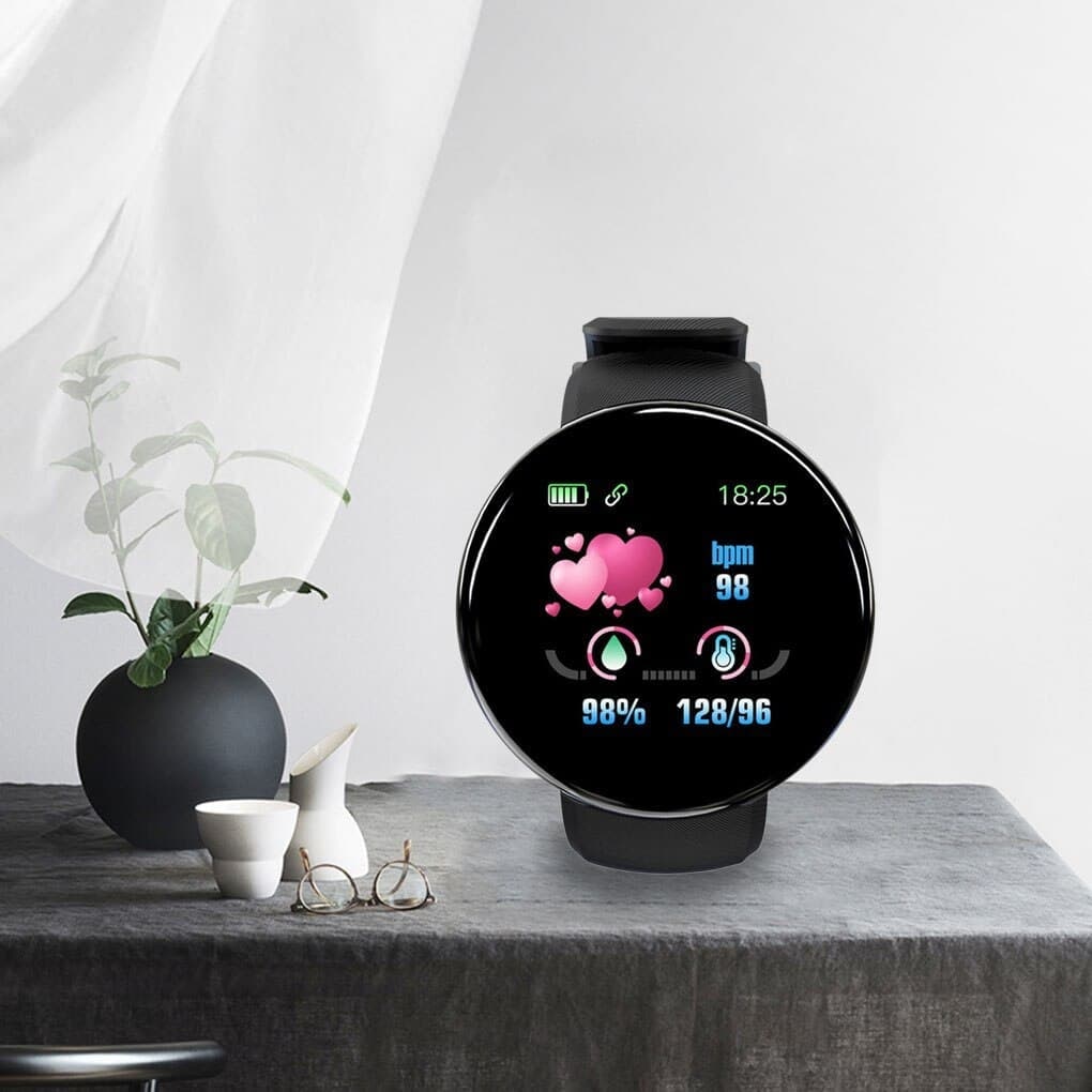 D18 Smart Watch IP65 Waterproof